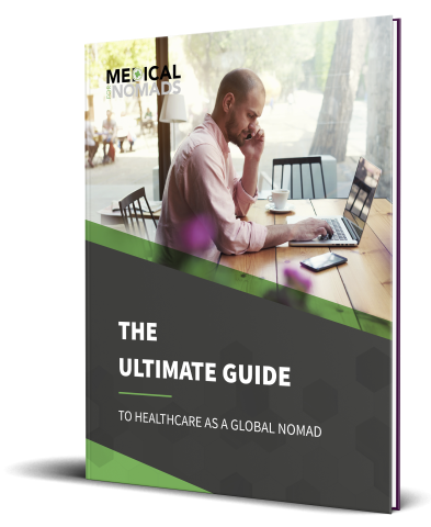 The Ultimate Guide To Healthcare As A Global Nomad - 3D Cover